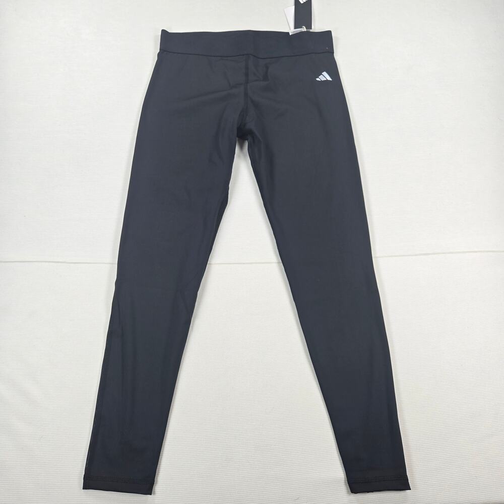 NWT Adidas TechFit Long Tight Black Athletic Leggings Women's Size Large